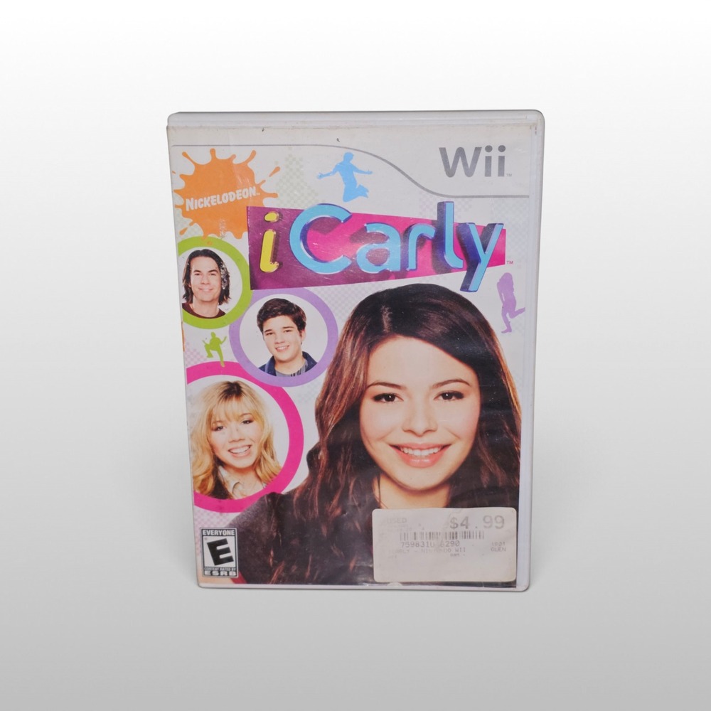 Y2K iCarly Nintendo Wii Game Activision 2000s Retro Video Game Collector